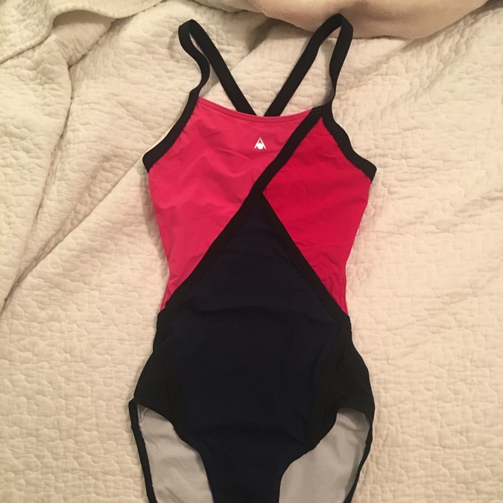 Vintage Style Sporty Swimsuit, XS-S